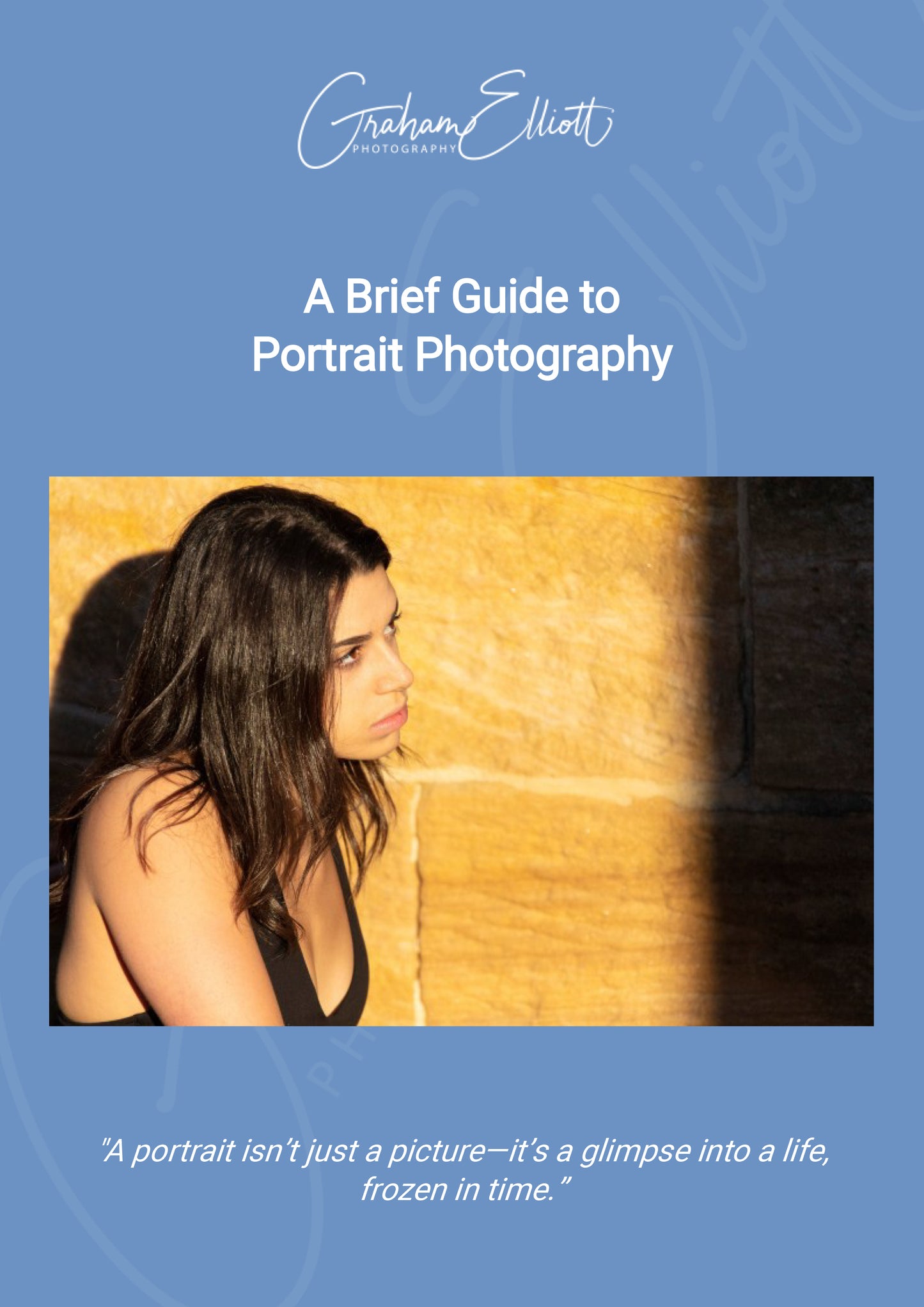 A Brief Guide to Portrait Photography